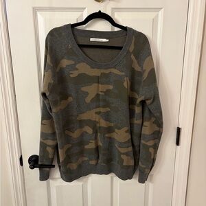 Olive Camo Sweater
